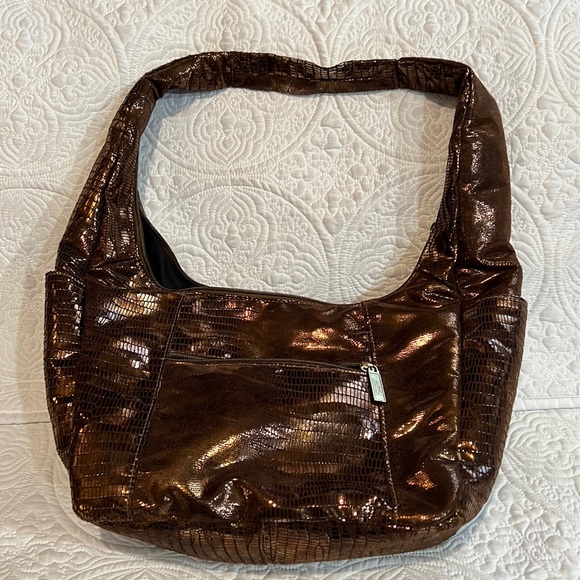 Pinky Bags Bags By Pinky Genuine Leather Hobo Bag Poshmark